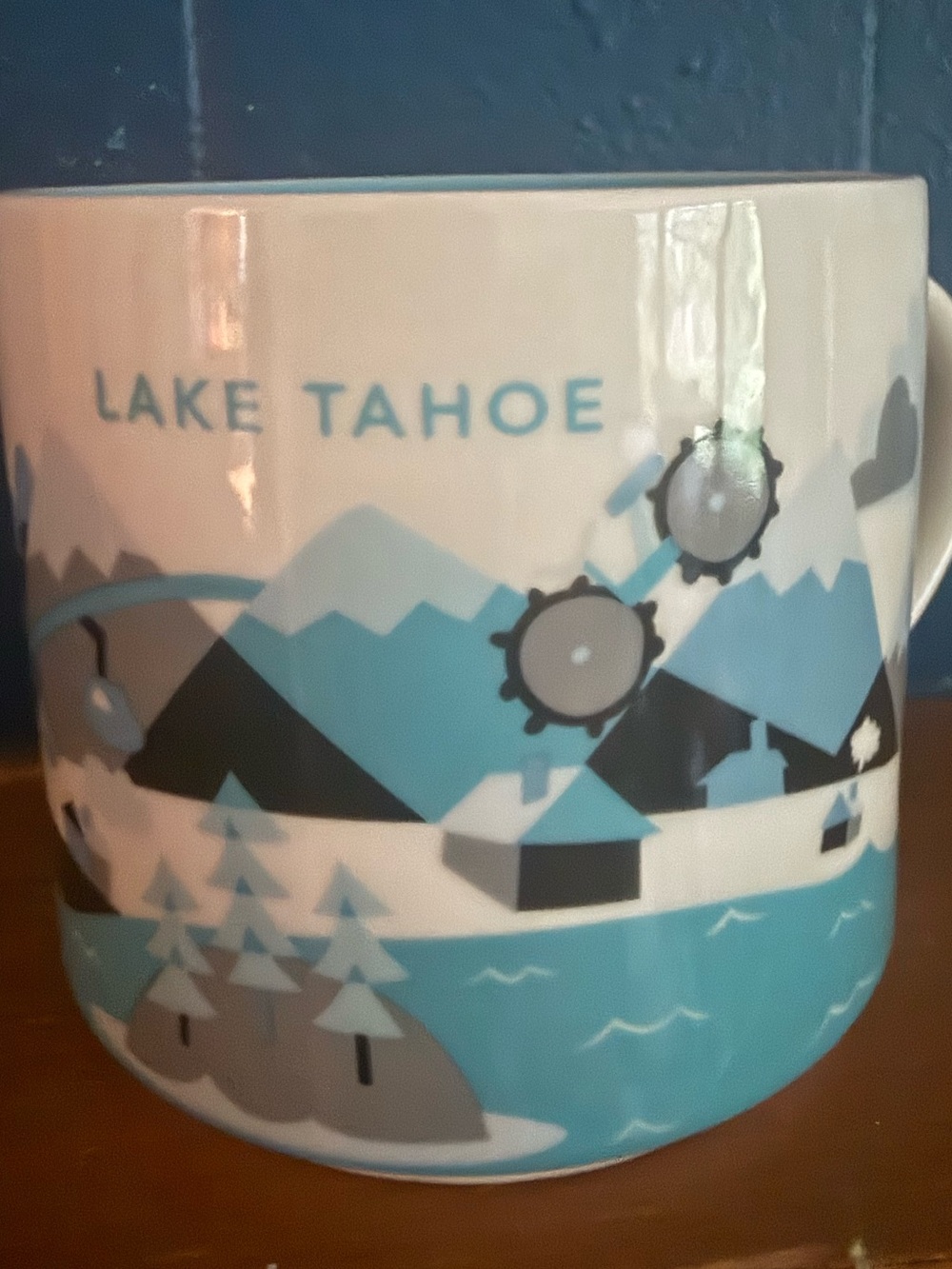 Starbucks Lake Tahoe "You Are Here" Collection Mug 14oz (Discontinued)
